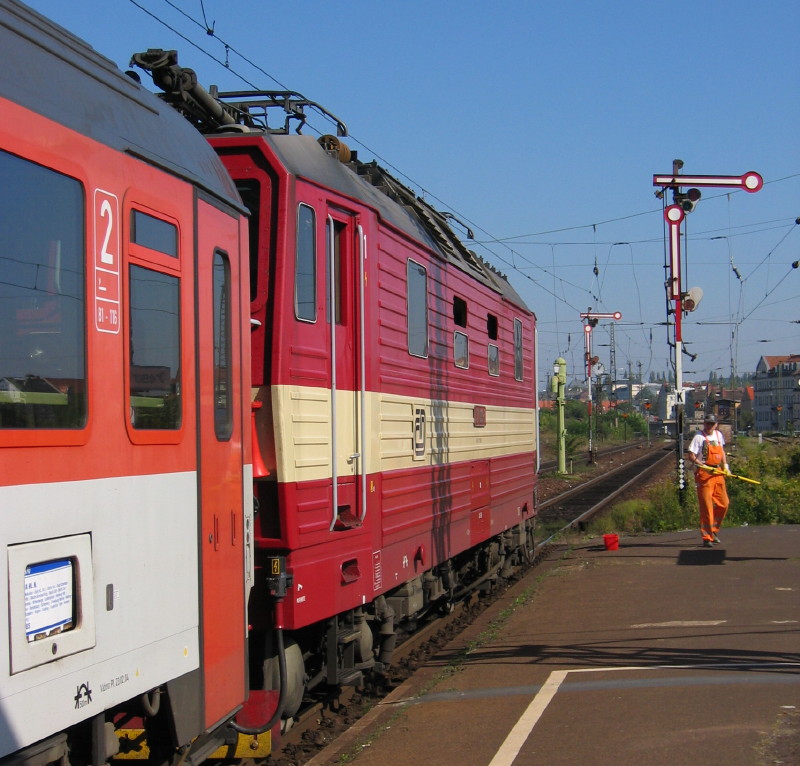 ČD 371 003-5 Dresden Neustadt, 23.09.2005, Foto Lutz Zschage