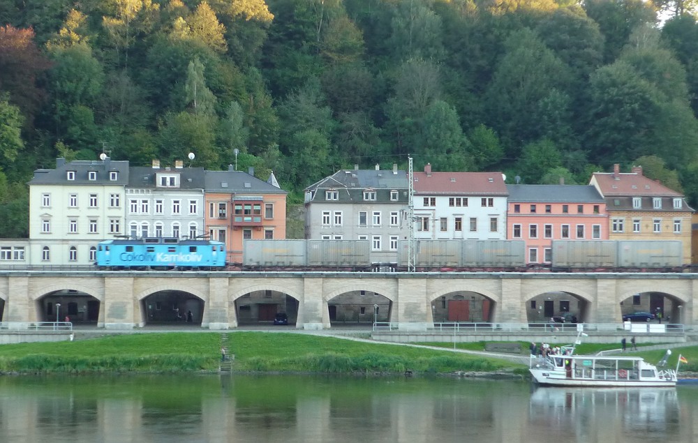 ČD 372 010-9 Königstein, 02.10.2013, Foto Lutz Zschage