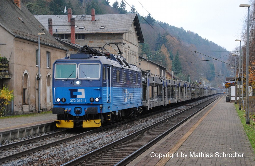 ČD 371 014-1 Glaubitz, 17.11.2012, Foto Mathias Schrödter