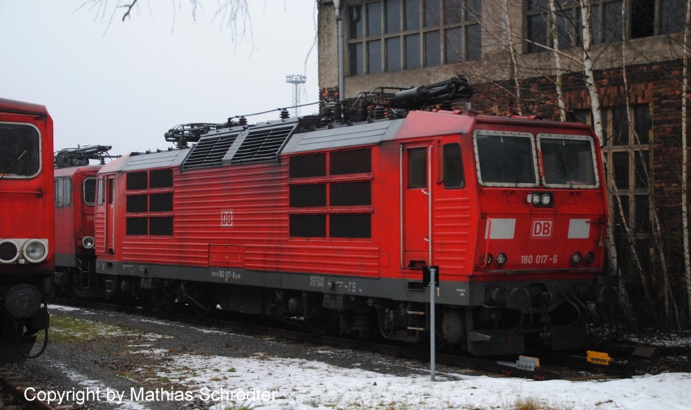 180 017-6 Leipzig Engelsdorf, 02.02.2014, Foto Mathias Schrödter