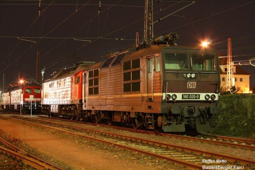 180 020-0 Magdeburg Rothensee, 18.01.2008, Foto Steffen Matto