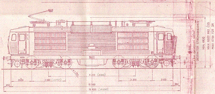 Maßskizze BR 230/180 Seite 1