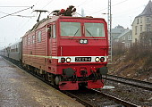 180 016 Bf.Grossenhain, 12.1991, Foto: Ingo Wlodasch