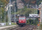 180 015 in Königstein, 17.10.2014, Foto: Lutz Zschage